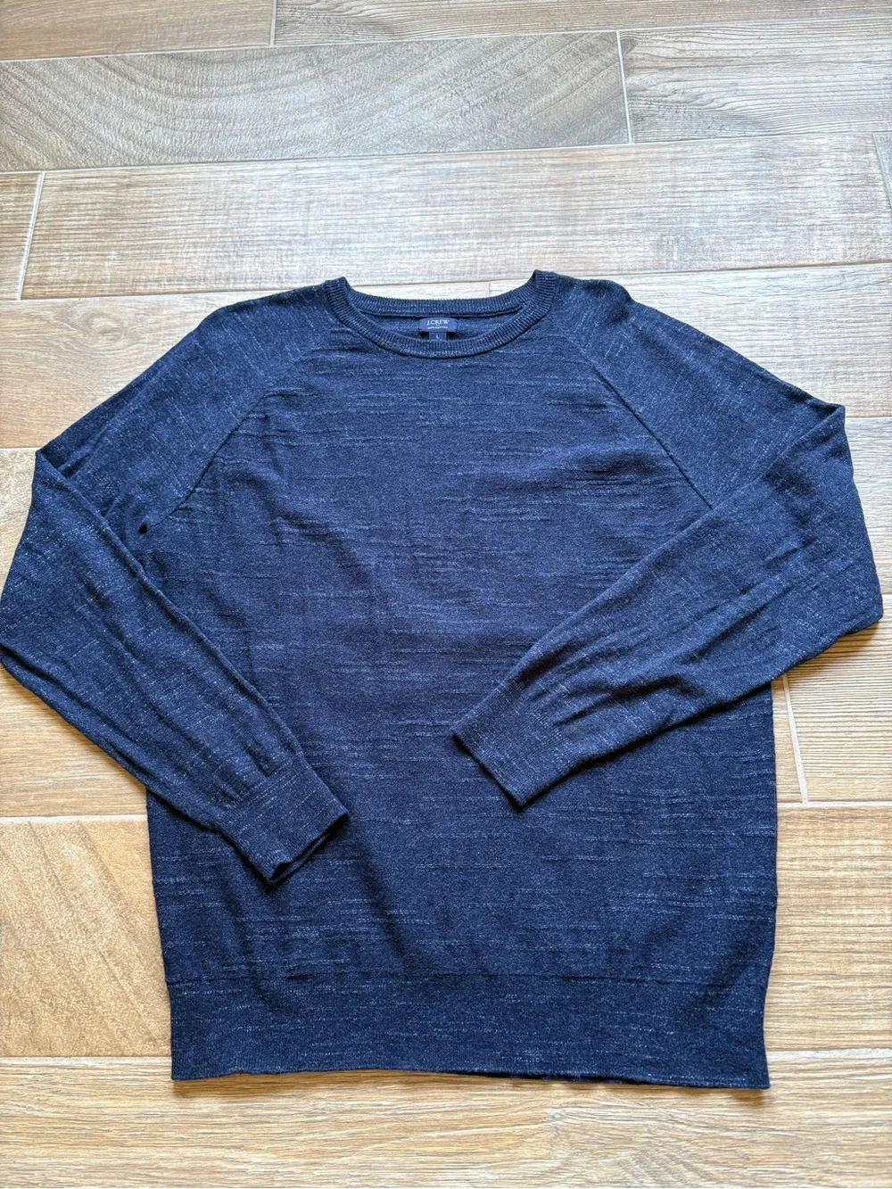 J. Crew Men's Navy Crewneck Sweater